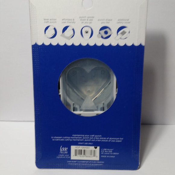 Lever Action Craft Paper Punch Heart - Picture 5 of 9